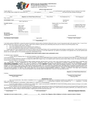 Bjmp Mpc Loan Form Fill Online Printable Fillable Blank Pdffiller