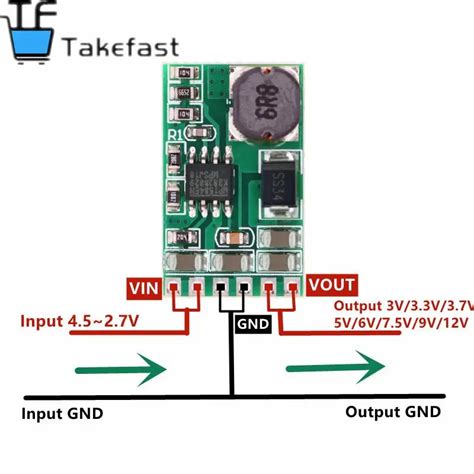 Nowy 3 5A Dc Dc Modu Konwertera Buck Step Down Regulator Napi Cia 4 5V