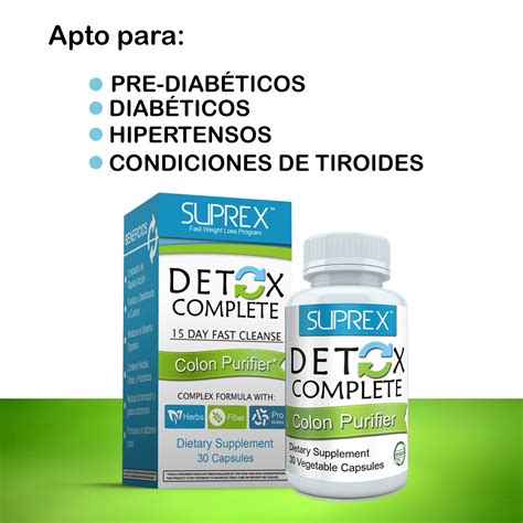 Detox Complete Limpiador De Colon De 15 Días Vita360