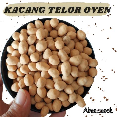 Jual Kacang Oven Gr Kacang Panggang Kacang Oven Bima Snack