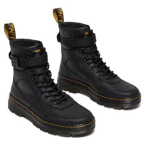 Dr Martens Botas Combs Tech Leather Negro Dressinn