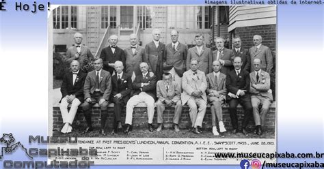 O American Institute of Electrical Engineers AIEE de 1884 – MCC - Museu ... 