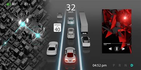Premium Photo Car Displaytes La Interface Map Navigation Led Screen