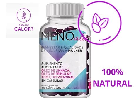 Remedio Natural Contra Sintomas Da Menopausa Tpm Meno Alive Sert