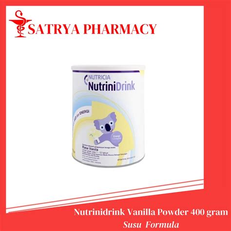 Jual Nutrinidrink Powder Vanila Gram Shopee Indonesia