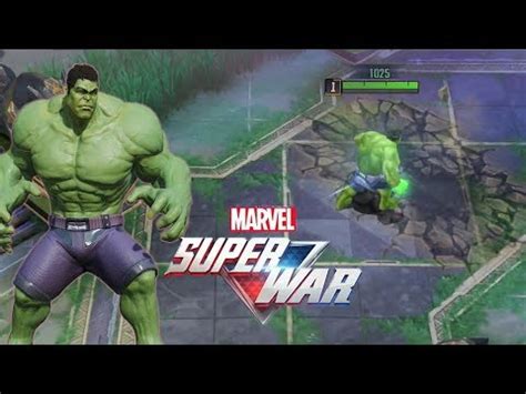 Marvel Super War Moba Hulk Gameplay Cbt Youtube