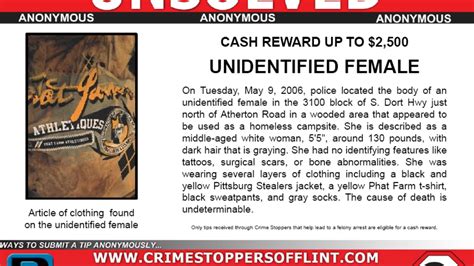 Crime Stoppers Needs Help Solving A 13 Year Old Cold Case Offering