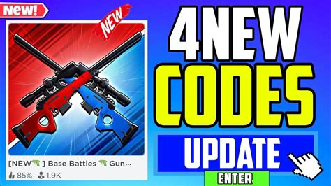 Secret Update Base Battles Gun Shooting Codes New Youtube