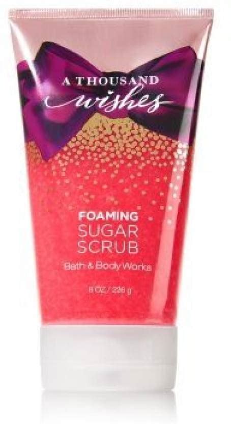 Bath And Body Works Foaming Sugar Scrub A Thousand Wishes Scrub Price In India Buy Bath And Body