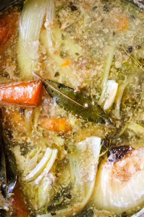 Instant Pot Chicken Bone Broth Recipe Prepare Nourish