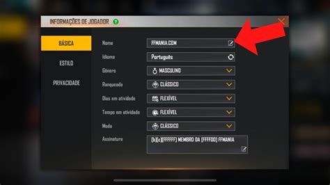 Free Fire Como Personalizar Nick Nomes Letras