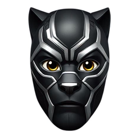 Black Panther Marvel Wakanda Forever Text Emoji Ai Emoji Generator