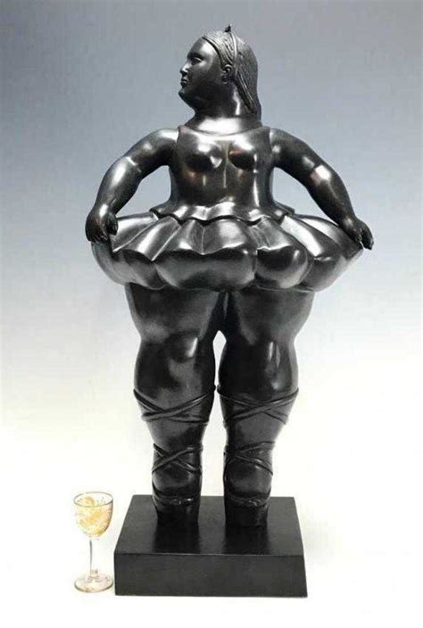 FERNANDO BOTERO "BALLERINA" BRONZE SCULPTURE