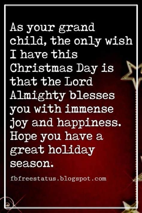 Christmas Messages For Grandparents Christmas Messages Merry