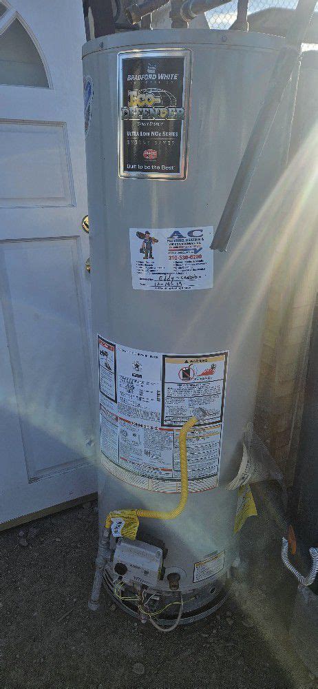 Bradford White 40 Gallon Gas Water Heater For Sale In Los Angeles Ca