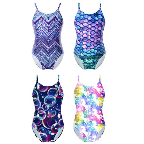 Little Girl One Piece Bathing Suit Brazilian Monok Grandado