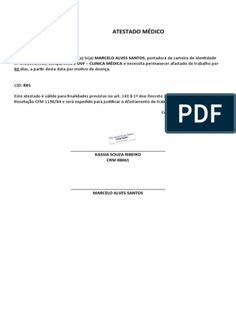 Atestado Medico 2 PDF Academia Pools