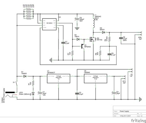 ¿está Bien El Diseño De Esta Fuente De Alimentación Electronica