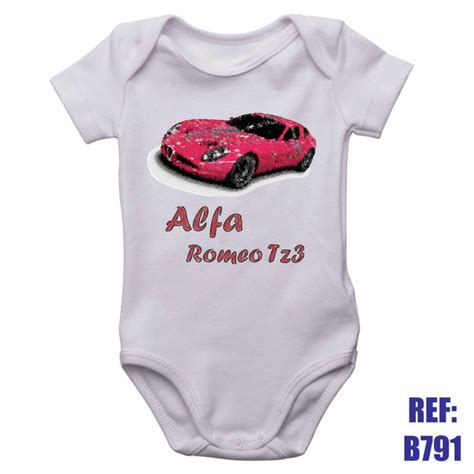 Body Infantil Alfa Romeo Tz3 Gran Turismo Roupinha Bebe Elo7