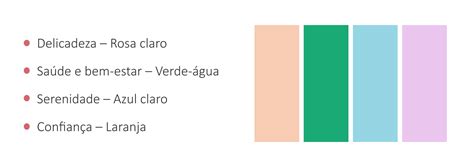 5 ideias de paleta de cor para cada nicho da Nutrição Amor em Nutrir