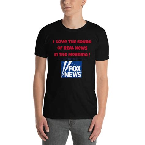 I Love Fox News T Shirt Red Appetizer