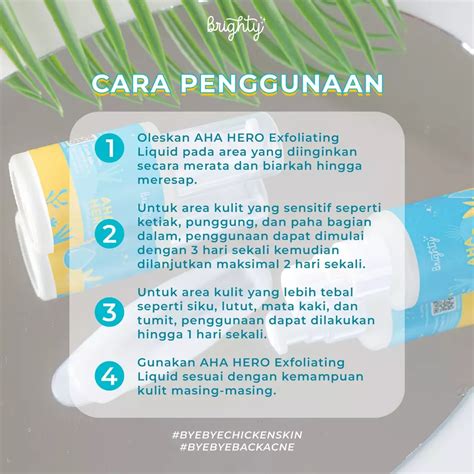 Jual Brighty Brighty Aha Hero Exfoliating Liquid Ml Original