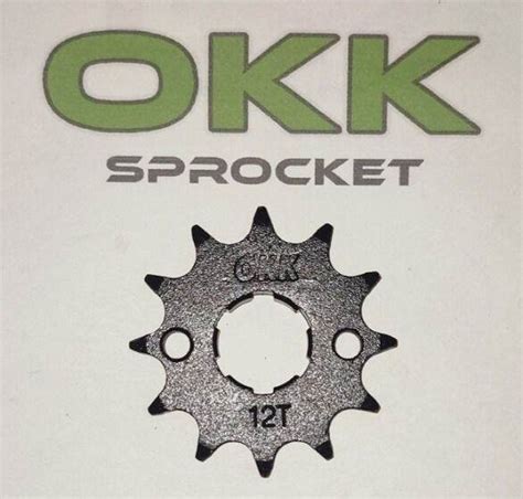 OKK Front Engine Sprocket 428 12T For CG125 Lazada PH