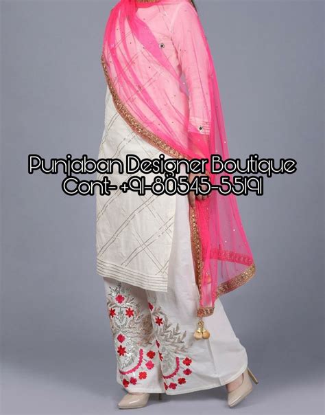 Ladies Plazo Suit Punjaban Designer Boutique