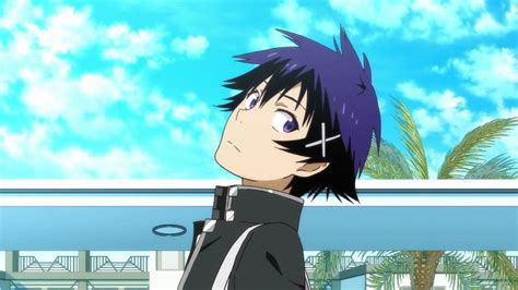 Raku Ichijo, Anime Guy Anime, Blue Eyes, Nisekoi, School Uniform ...