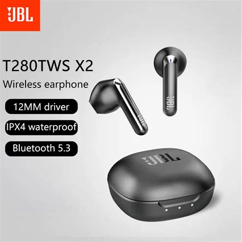 Jbl T Tws X Verdadeiros Fones De Ouvido Sem Fio Bluetooth Mm