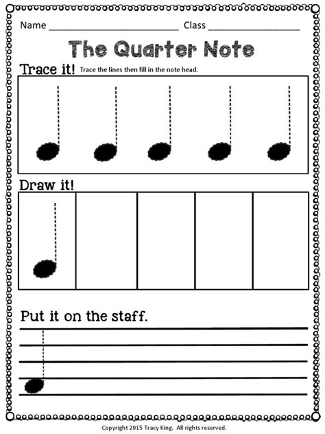 Note Drawing Worksheet Pdf Worksheets Library