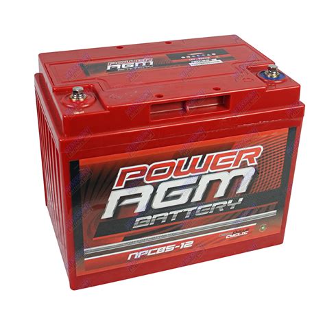 Power Agm Deep Cycle Battery 12v 85ah