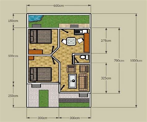 Contoh Denah Rumah Minimalis Design Rumah Minimalis