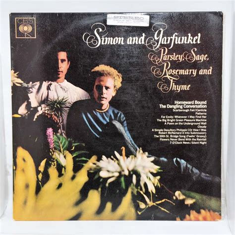 12 Vinyl Record Stereo Release Simon Garfunkel Parsley Sage