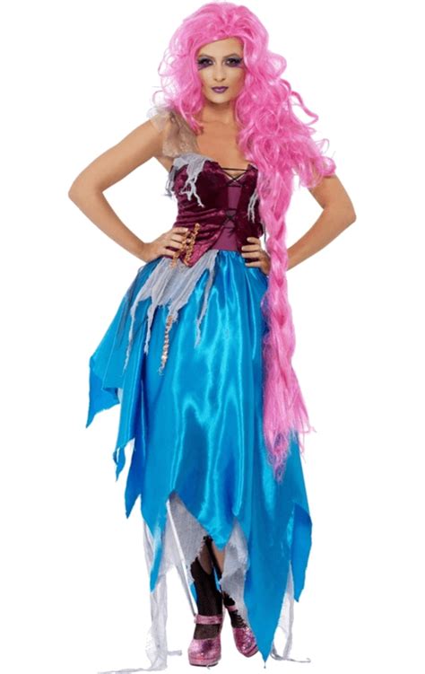 Womens Halloween Ripped Rapunzel Costume