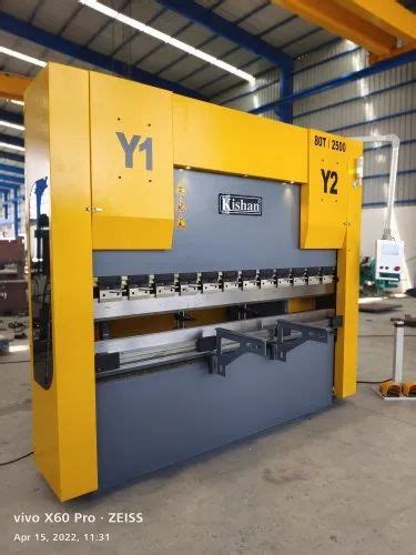 KISHAN BRAND Mild Steel Cnc Hydraulic Plate Bending Machine Capacity