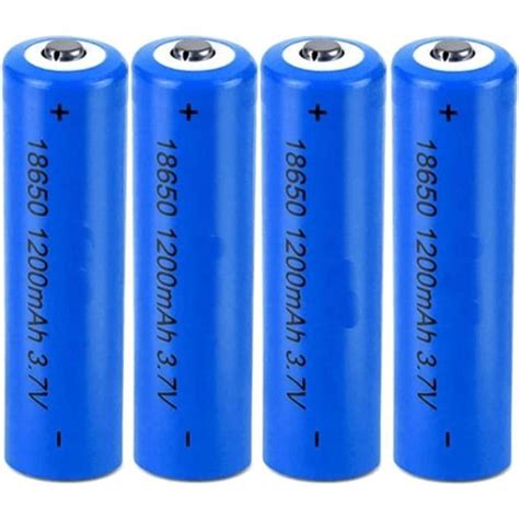 Piles Rechargeables V Li Ion Batterie Mah Pleine Capacit