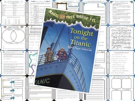 Magic Tree House Tonight On The Titanic Worksheets Activites