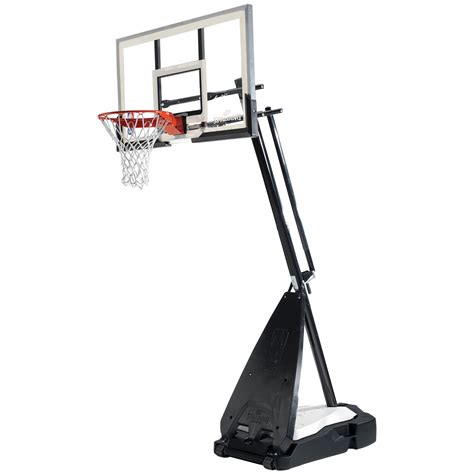 Spalding NBA Ultimate Hybrid Portable Basketball System - Sweatband.com