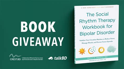 Book Giveaway The Social Rhythm Therapy Workbook For Bipolar Disorder