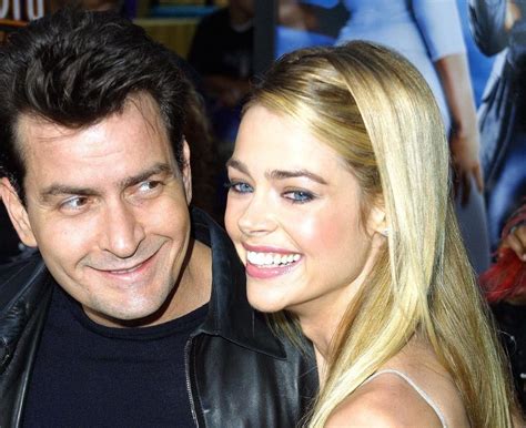 Charlie Sheen and Denise Richards in 2002 - The Hollywood Gossip