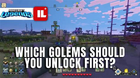 Minecraft Legends How To Unlock Golem Item Level