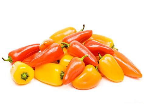 Mini Pepper Isolated Stock Photos Pictures And Royalty Free Images Istock