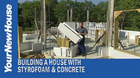 A House Built with Styrofoam and Concrete - ICF Insulated Concrete ...