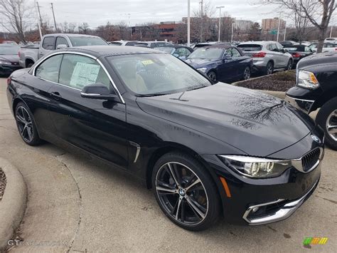 2019 Black Sapphire Metallic Bmw 4 Series 440i Xdrive Convertible 131009767 Photo 1 Gtcarlot