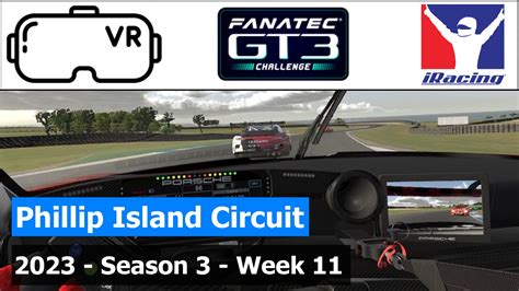 IRacing VR Porsche 911 992 Phillip Island GT3 Fanatec Challenge