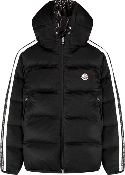 Moncler Sanbesan Short Down Jacket Black Shopstyle