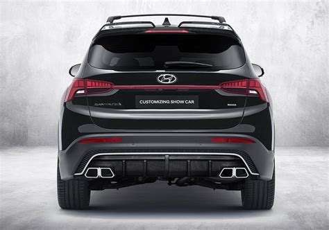 2021 Hyundai Santa Fe Gets Racy N Performance Package Performancedrive