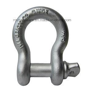 Us Type Carbon Steel Bow Shape Anchor Shackle With Screw Pin China