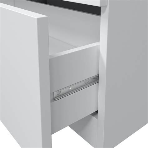 Commode L77cm 3 Tiroirs Decy Blanc Linea Déco